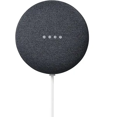 Kaufen Google Home Mini Sprachas­sis­tent Laut­spre­cher Smart Home Carbon WLAN • 19.95€