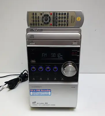 Kaufen KENWOOD Compact Anlage Mp3 USB CD Radio AUX Als Verstärker HIFI 2x60W = 120Watt • 59.99€