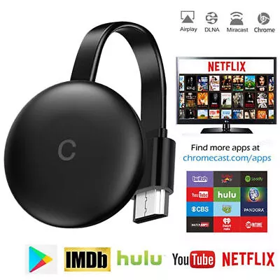 Kaufen Für Chromecast Google Wireless HDMI-kompatibel HD Display Media Streaming Video· • 18.17€