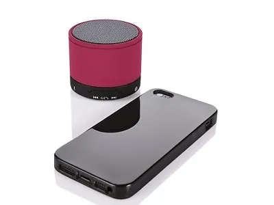 Kaufen SILVERCREST Bluetooth Mini Lautsprecher PINK Und SCHWARZ Farbe LI-ION Technologie • 11.18€