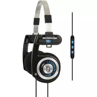 Kaufen KOSS PORTA PRO Mic On Ear Kopfhörer Kabelgebunden Schwarz, Silber Leichtbügel, • 60.13€