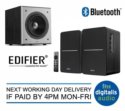 Kaufen Edifier R1280DBs Und T5 Subwoofer Aktivlautsprecher System Bluetooth PC/TV Schwarz • 251.93€
