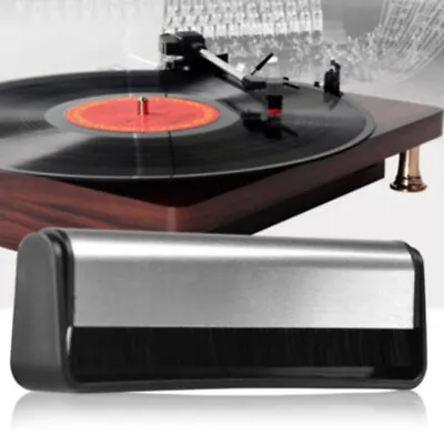 Kaufen Schallplatten Reinigungsbürste Antistatischer Kohlefaser-LP-Plattenspieler • 8.72€