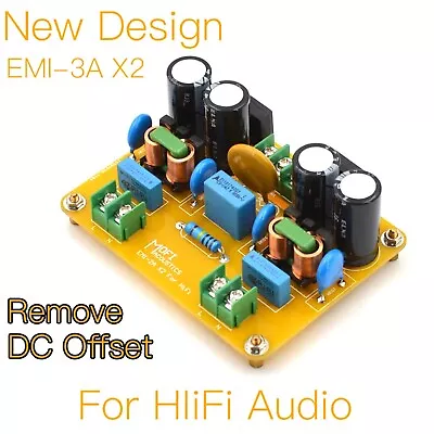 Kaufen 1pc HiFi AC Power Line Dual EMI Filter Modul 440W Version Board • 20.69€