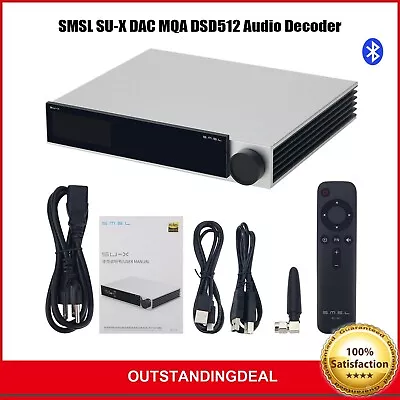 Kaufen SMSL SU-X Bluetooth5.1 DAC MQA Dual ES9039MSPRO DSD512 Audio Decoder Ot34 • 1,105€