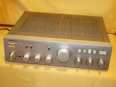 Kaufen Onkyo A-8015 Amplifier, Vollverstärker In Silber-farbend, Selten • 139€
