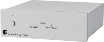 Kaufen Power Box S3 Phono -  Silber - Plattenspieler Netzteil - Pro-Ject • 179€