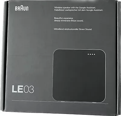 Kaufen Braun Audio LE03 Smart Lautsprecher - Weiß • 299€