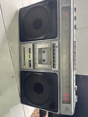 Kaufen Sharp GF-8686 Ghetto Blaster Boombox Radio Vintage Registratore • 120€