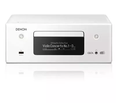 Kaufen Denon CEOL RCD-N11DAB Hi-Fi-Netzwerk CD-Receiver Mit HEOS - Weiß • 405.19€
