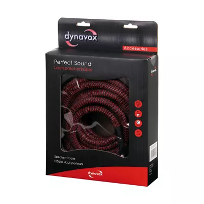 Kaufen Dynavox Perfect Sound Lautsprecherkabel - 3m, 1 Paar  • 57€