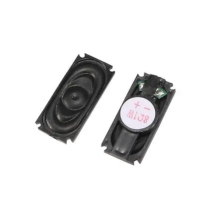 Kaufen 2stk 1W 8 Ohm Kunststoff Schale Magnet Lautsprecher Verstärker 35mm X 15mm • 9.51€
