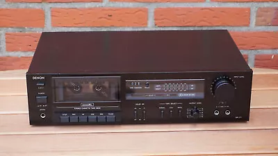 Kaufen Denon DR-171 Stereo Tape Deck Cassette Recorder Kassetten Deck Unrevidiert • 69.99€