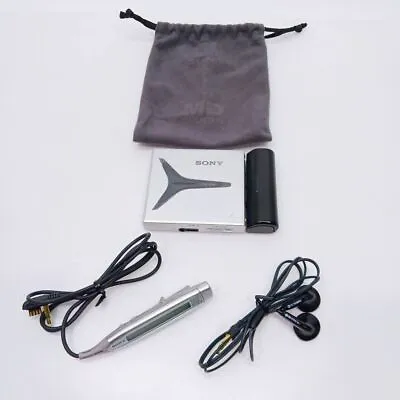 Kaufen Sony Tragbarer MiniDisc-Player Silber MZ-E90 MD Walkman 【Funktioniert】 • 90.26€
