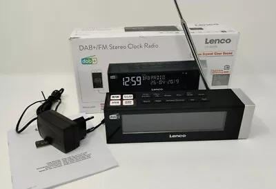 Kaufen Lenco Radiowecker CR-630BK Stereo DAB Digitalradio Mit DAB+ & FM-Tuner, Schwarz • 59€