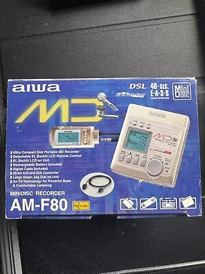 Kaufen AIWA  AM-F 80 Minidisc Portable Recorder Player  (Nr.2) (NEU)  GOLD Edition • 399€
