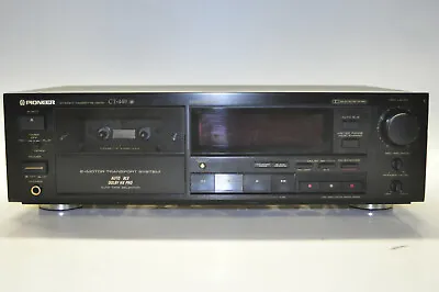 Kaufen Pioneer CT-449 Stereo Cassette Tape Deck Kassettendeck Kassetten Player Rekorder • 84.99€