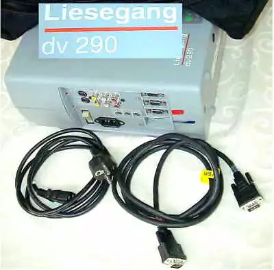 Kaufen BEAMER LIESEGANG DV290 Digital 3 LCD Projector Multimedia Projektor 290 PJ800 BW • 120€