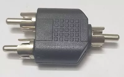 Kaufen Y Audio Adapter Cinch-Stecker Auf 2 X Cinch-Kupplung Verteiler Männlich • 1.80€