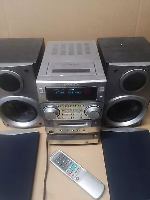 Kaufen AIWA MiniDisc CD & Tuner Kassettensystem XR-MD85 Stereo Hifi Teilweise Funktionsfähig • 58.10€