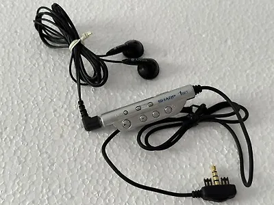 Kaufen Sharp MiniDisc MD Remote Control Walkman Fernbedienung + Sony Kopfhörer • 19.99€