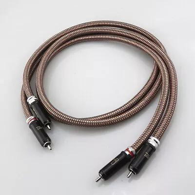 Kaufen Accuphase OCC Kupfer-HiFi-Cinch-Verbindungs-Audiokabel Mit WBT-Cinch-Stecker • 33.32€