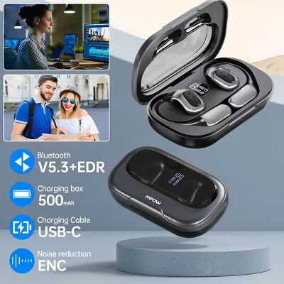 Kaufen Kopfhörer Kabellos Bluetooth 5.3 In Ear OWS Ohrhörer Mit Verstärker & Subwoofer • 26.89€