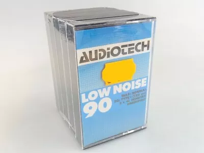 Kaufen 5x Audio Cassetten Kassetten Audiotech 90 Low Noise Unbenutzt OVP #861 • 25€
