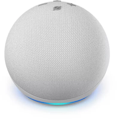 Kaufen Amazon Echo Dot WLAN Lautsprecher 4. Gen Bluetooth Smart Speaker Streaming Weiß • 59.95€