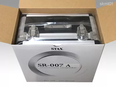 Kaufen STAX SR-007A Kondensatormikrofon Typ Ohr Lautsprecher Silber Von Jpn DHL Schnell • 2,115.48€