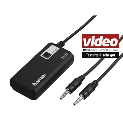 Kaufen Hama Bluetooth Audio Sender Twin 2x Kopfhörer Empfänger Adapter Wireless 600 • 34.95€