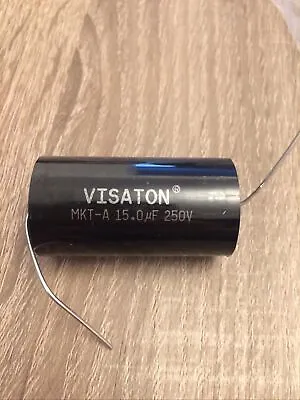 Kaufen Visaton MKT-A 15 µF 250V Bipolar Folienkondensatoren Für Frequenzweichen Neu • 12€