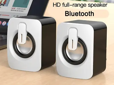Kaufen A2 Bluetooth Laptop Lautsprecher Bluetooth PC Lautsprecher Bluetooth TV Lautsprecher Schwarz • 32.69€