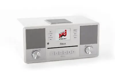 Kaufen Block Audio Aurora All In One Gerät Streaming Radio Bluetooth CD Player Weiß • 499€