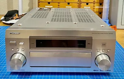Kaufen Pioneer VSX- AX3-s Hochwertiger Audio/Video Mehrkanal-Receiver Silberfarben • 109€