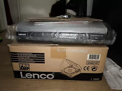 Kaufen LENCO 3806 Plattenspieler  Mit Schallplatten  • 50€