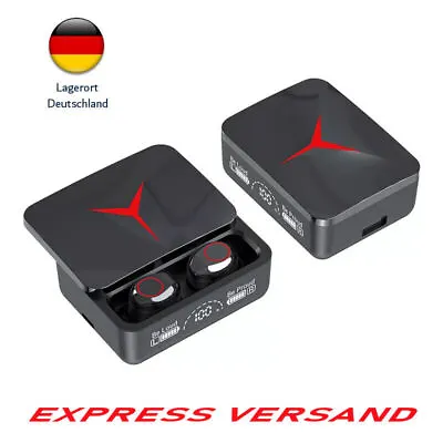 Kaufen Gaming Bluetooth Kopfhörer - BASS Audio - Wireless Mit Ladebox - Touch Control • 17.76€