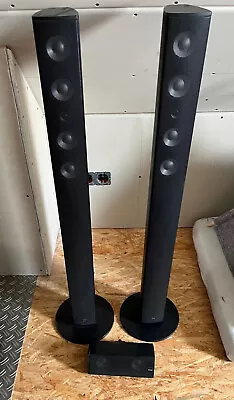 Kaufen Lautsprecher Set Canton 3 Teile / Farbe Schwarz / Gebraucht, Voll Funktionsfähig • 80€