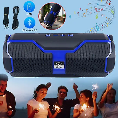 Kaufen Tragbarer Mini Bluetooth Lautsprecher HIFI Stereo Subwoofer TWS Party Musicbox • 18.93€