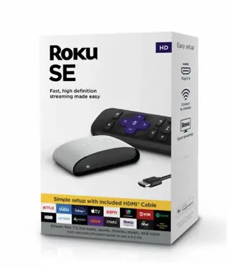 Kaufen Neu Roku HD SE TV Streaming Media Player Stick HDMI SE + Fernbedienung • 33.53€