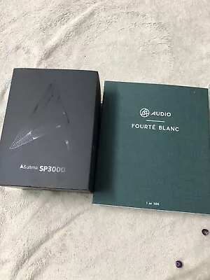 Kaufen Ak Sp3000 Und Einen 64 Audio Fourté Blanc • 5,400€