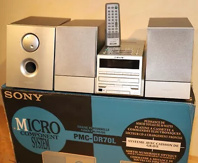 Kaufen Sony PMC-DR70L Stereoanlage, Kompaktanlage Subwoofer, OVP, Teildefekt • 29.90€