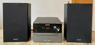 Kaufen Philips BTM 2310 Mini Stereoanlage Tuner, Bluetooth Streaming, CD/MP3 Player USB • 85€