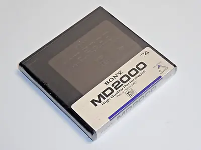 Kaufen Sony MD2000 MiniDisc, 74 Minuten, MDW74Z, NEU • 199.99€