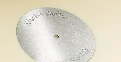Kaufen Elusive Audio AcrySS Acryl Plattenspieler Platte Matte - Elfenbein/3 Mm/298 Mm OD • 42.83€
