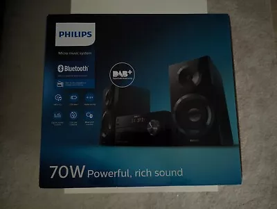 Kaufen PHILIPS BTB2570/12 Mini-Stereoanlage 70 W Bassreflex Bluetooth, DAB+, CD, USB • 160€