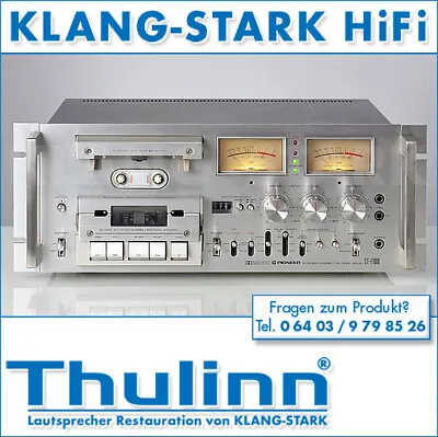 Kaufen Pioneer Stereo Cassette Tape Deck CT-F1000 Mit SPEC Griffen / W/handles • 1,599€