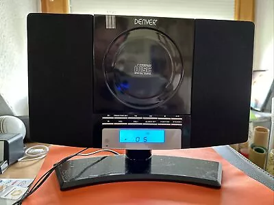Kaufen Stereoanlage Mit CD, Radio Und AUX Denver MC-5220 BLACK Wandmontage Geeignet  • 29€