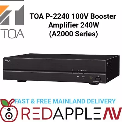 Kaufen TOA Electronics P2240 240 W 100 V Professionelle Endstufe • 387.60€