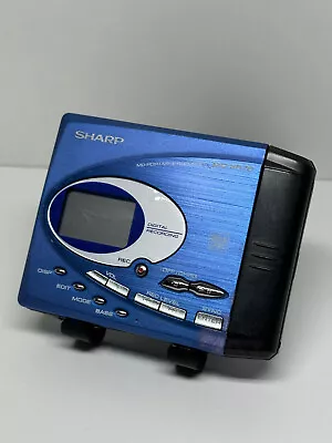Kaufen Sharp MD SR70 Blau Minidisc Player, Liest Keine MDs ⚡BLITZVERSAND⚡ • 57.99€